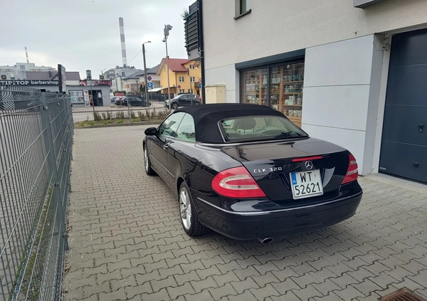 Mercedes-Benz CLK cena 38000 przebieg: 146000, rok produkcji 2004 z Warszawa małe 352